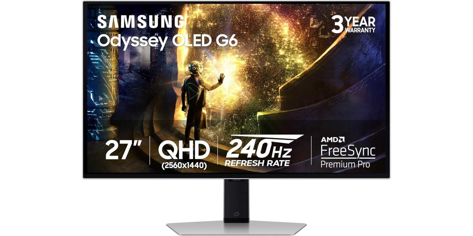 SAMSUNG 27” Odyssey OLED G6 (G61SD)