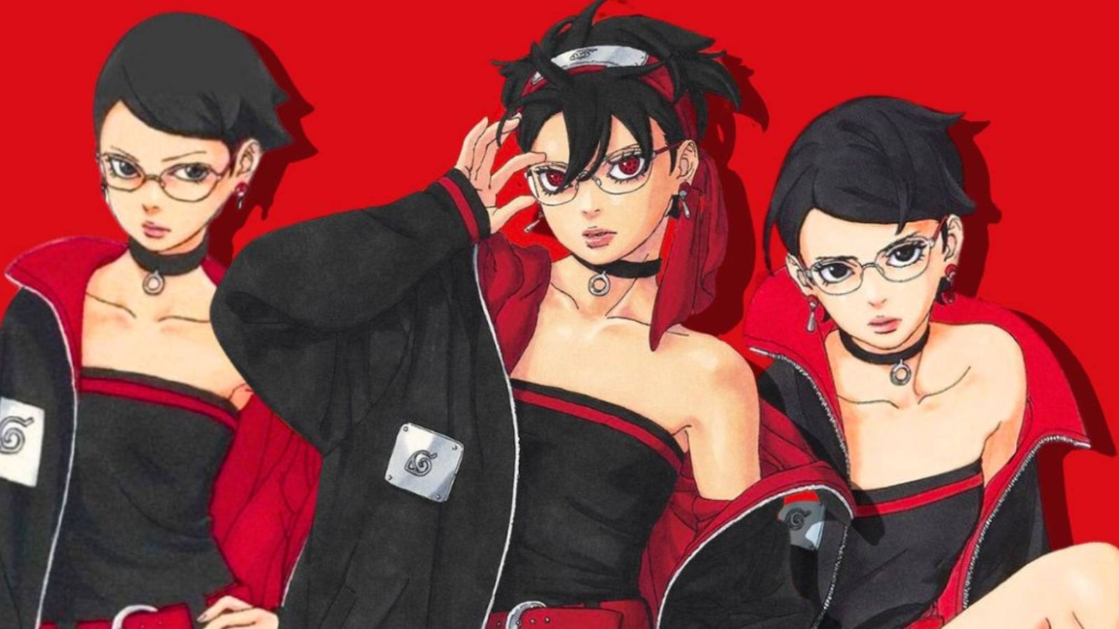 picture: sarada uchiha in boruto two blue vortex.