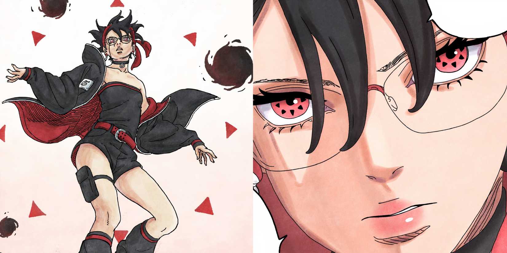 Sarada Uchiha Sun God Power Mangekyou Sharingan Ohirume