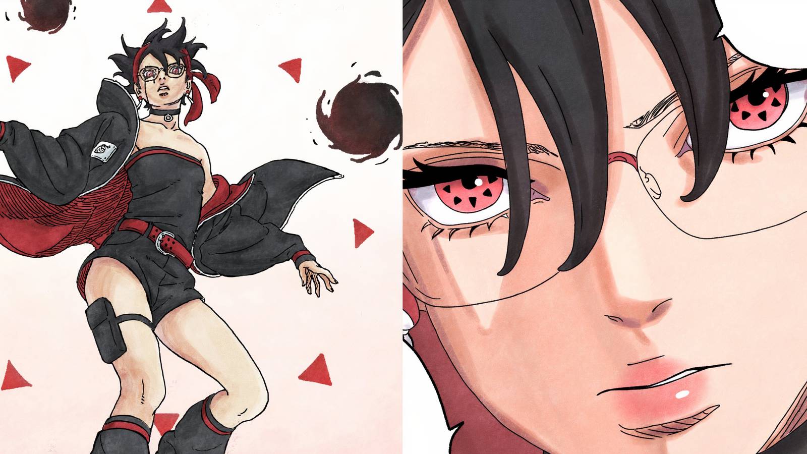 Sarada Uchiha Sun Goddess Power Mangekyo Sharingan Ohirume