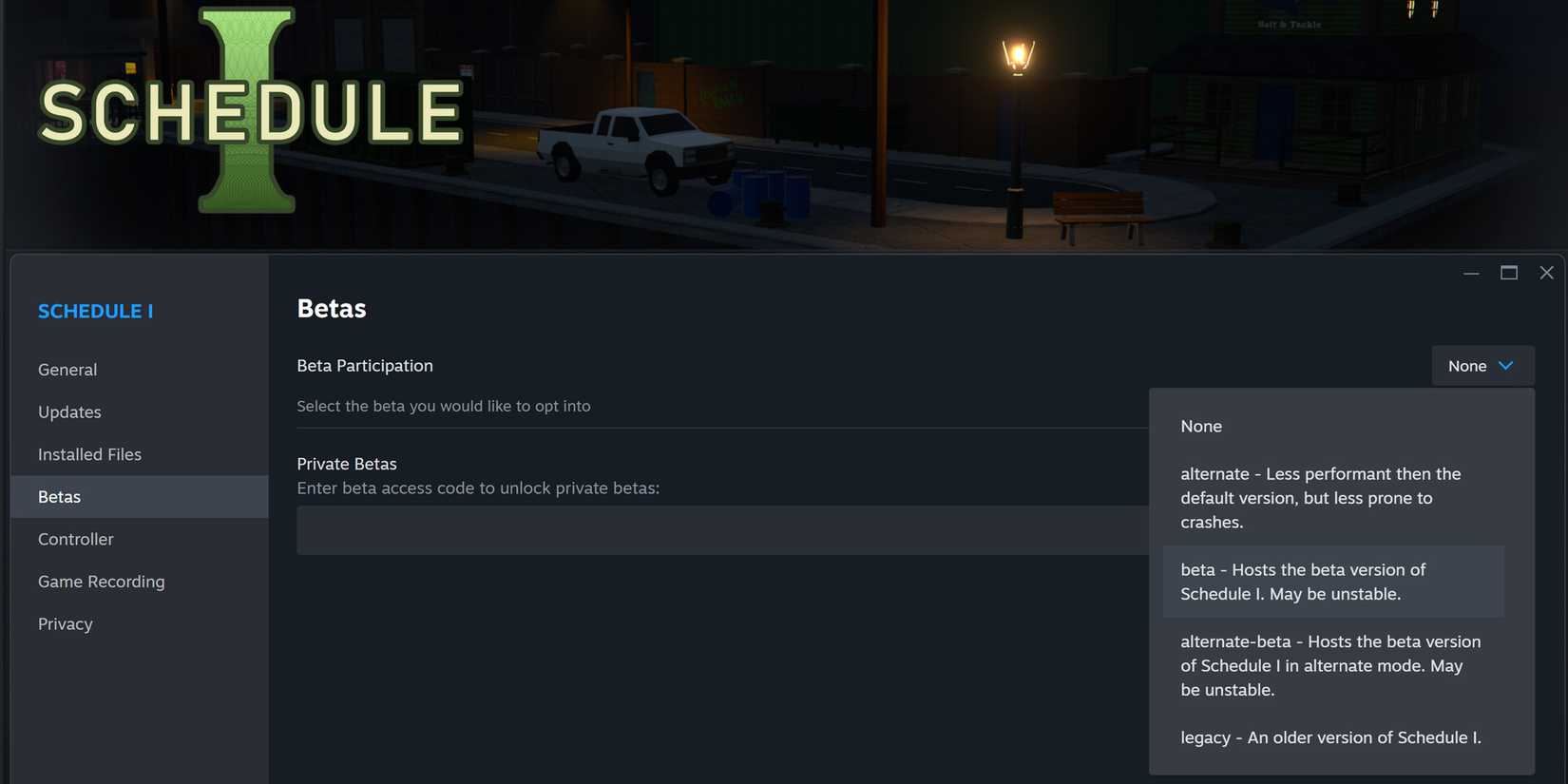 Schedule 1 Tutorial How to Get Early Access to New Schedule 1 Updates