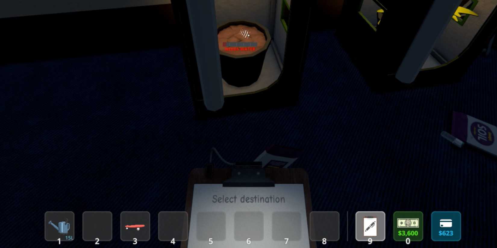 Clipboard in Schedule 1