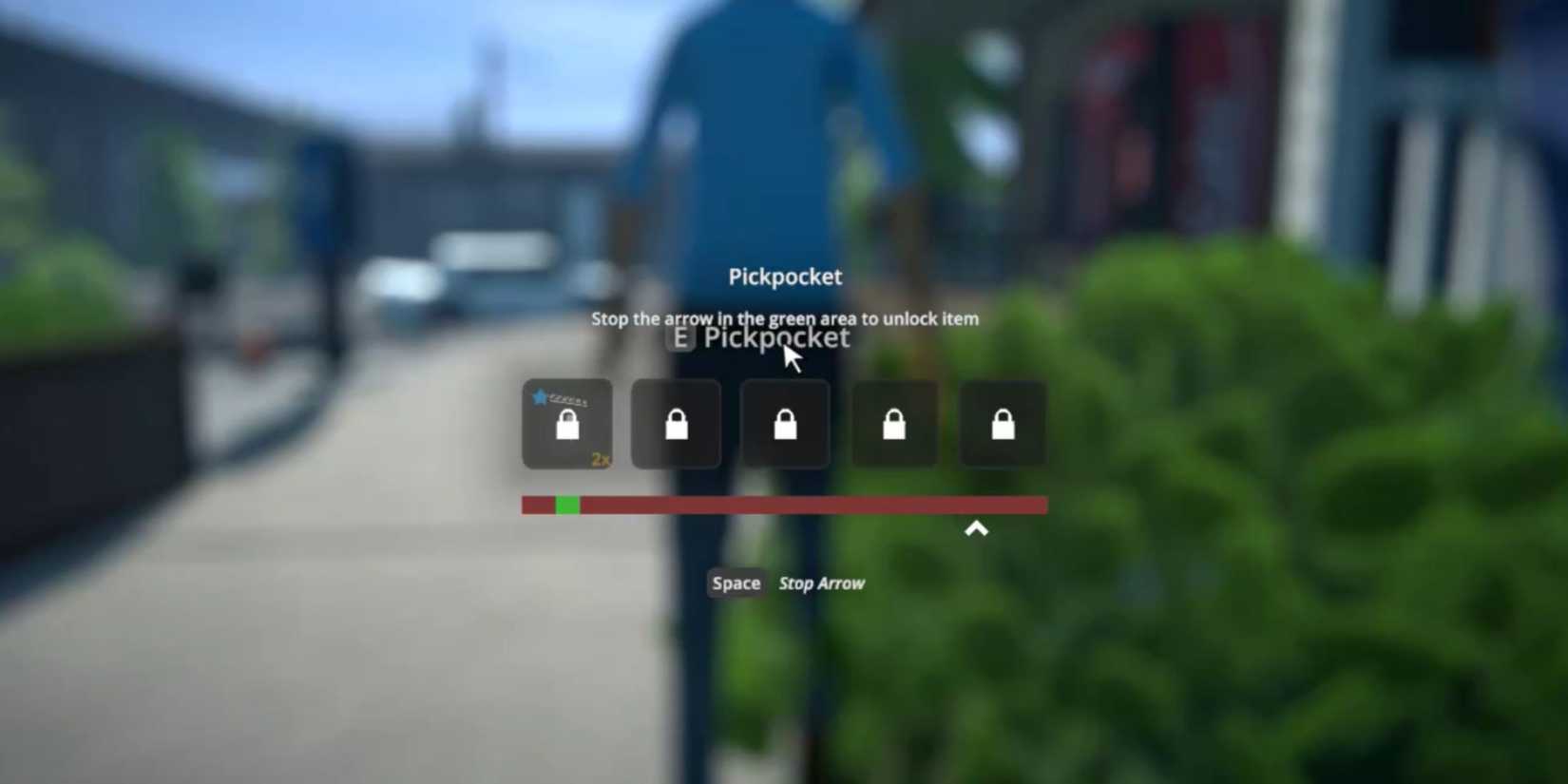 Schedule 1 - Pickpocket