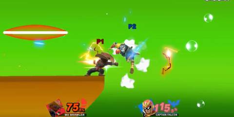 mii fighter vs captain falcon