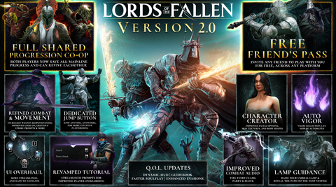 Lords of the Fallen Releases Major 2.0 Update