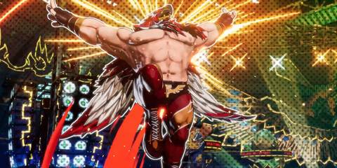 Tizoc jumping and posing