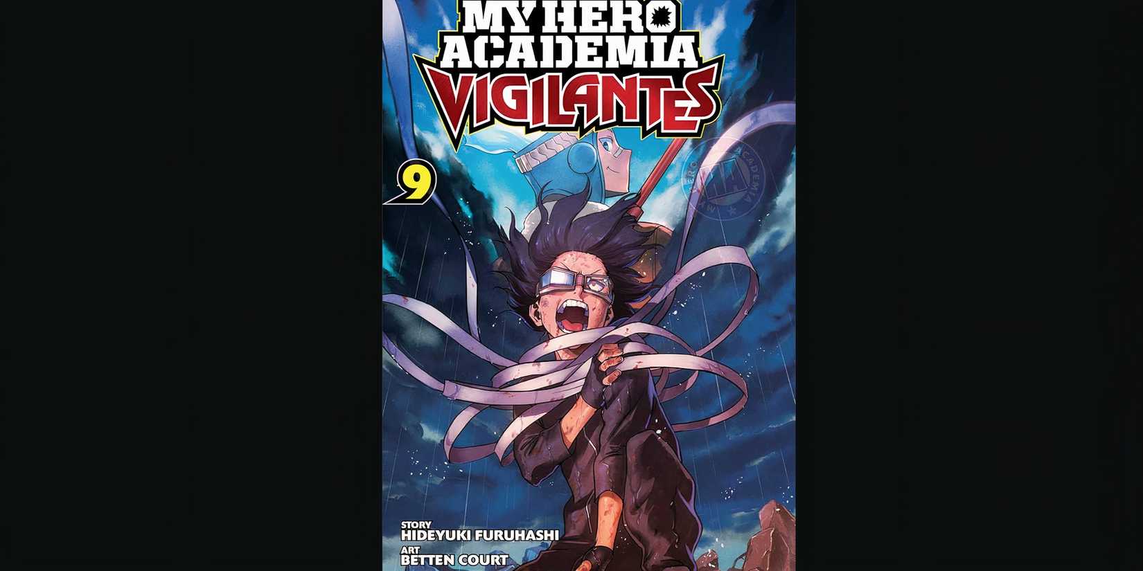 Volume 9 cover My Hero Academia Vigilantes