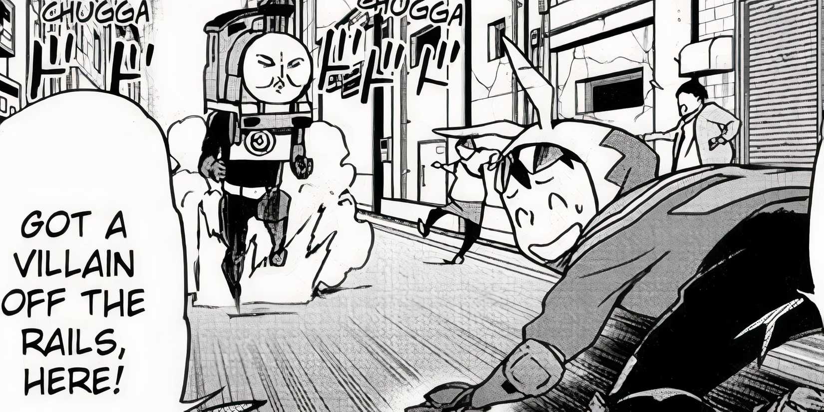 Tank Engine charging at Koichi 