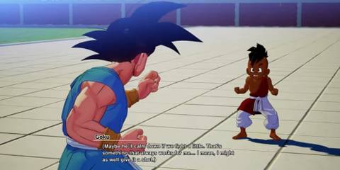 Goku vs Uub