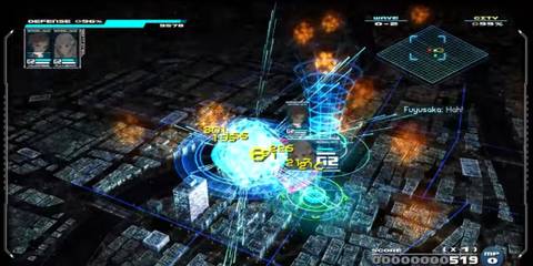 mech shooting missiles