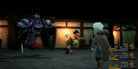 Combat with Seth, Elvis, Adelle