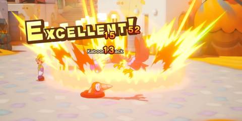 Mario and Luigi combat