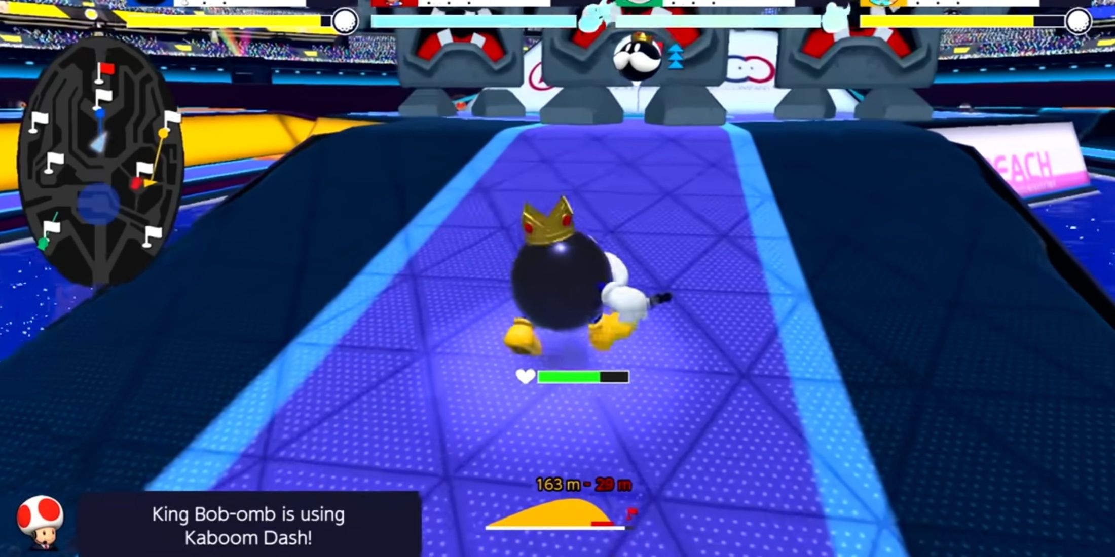 king bob omb running on slope