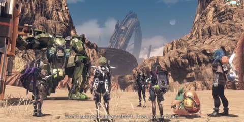 Main party meeting a skell
