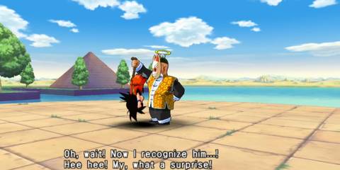 Granpa Gohan vs Goku