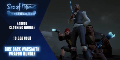 sea of thieves battle.net pre purchase deluxe edition dire dark warsmith weapons