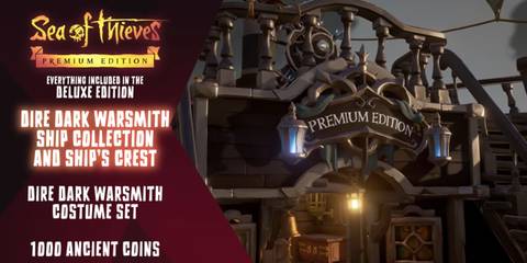 sea of thieves battle.net pre purchase premium edition dire dark warsmith ship crest