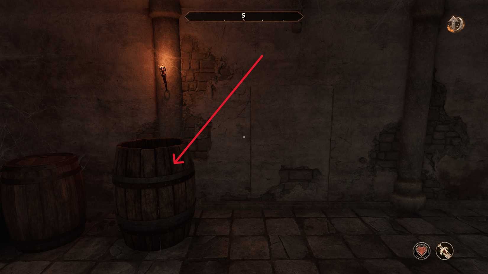 secret passageway in leyawiin castle