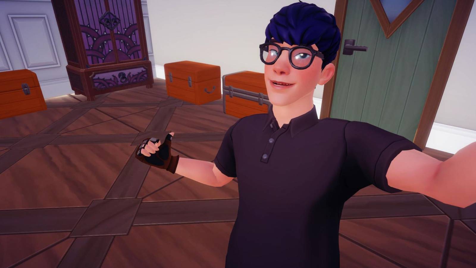 selfie with storage chests ddv