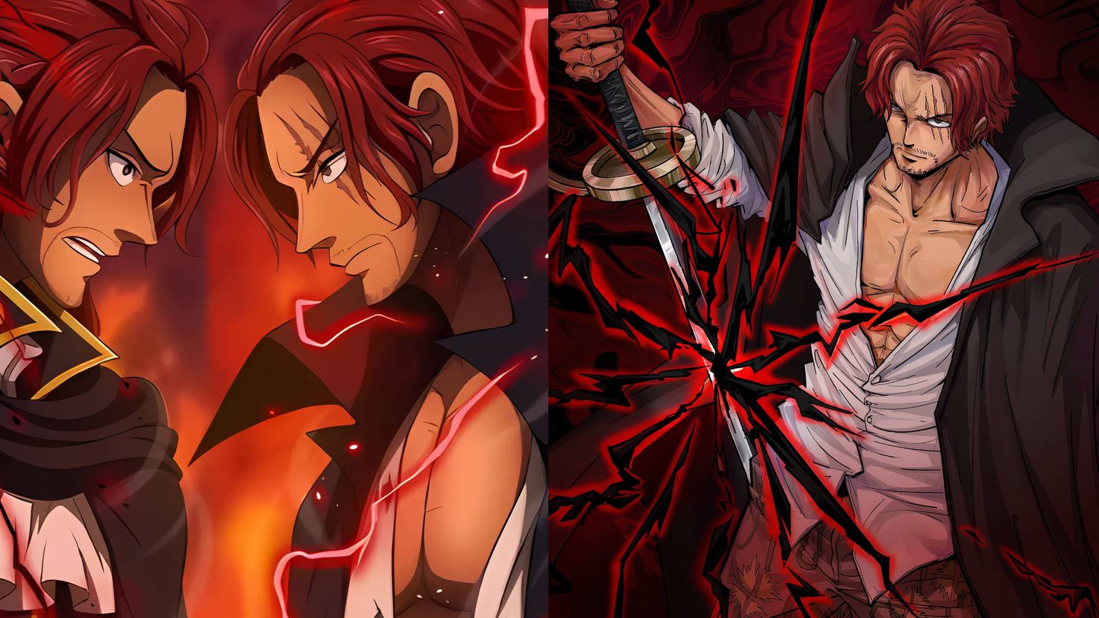 Shamrock Figarland Vs Shanks One Piece