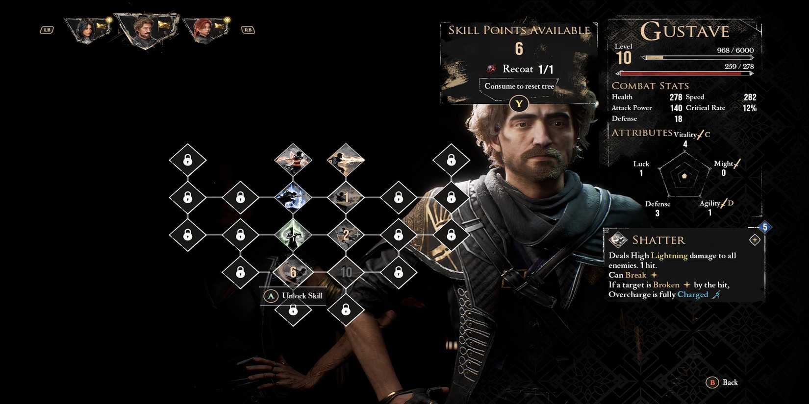 Shatter Skill in Clair Obscur Expedition 33