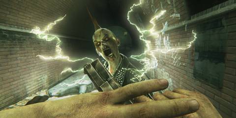 Shocking a zombie in ZombiU