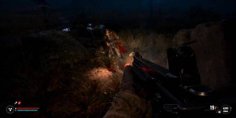 Shooting enemies in Stalker 2 Heart of Chornobyl