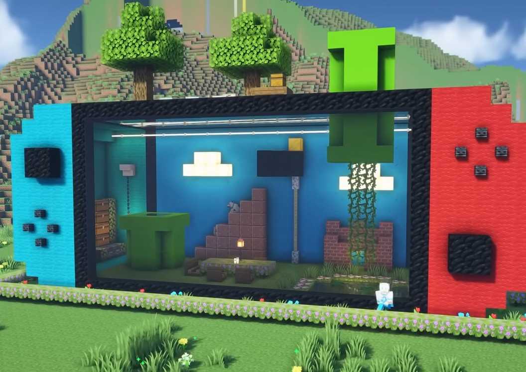 Simple Minecraft House for Beginners - Nintendo Switch House