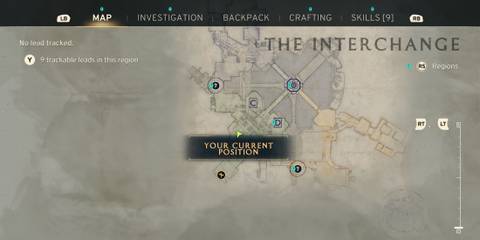 Site Office map location in Atomfall