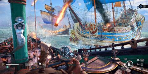 Skull and Bones First Person Ship Gameplay