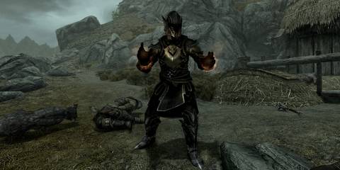 Skyrim - Ebony Mail Armor