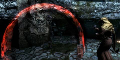 Skyrim Erandur Shrine of Vaermina