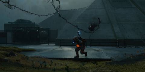 Sneaking around in Death Stranding