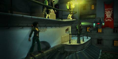 Sneaking around in in Beyond Good & Evil
