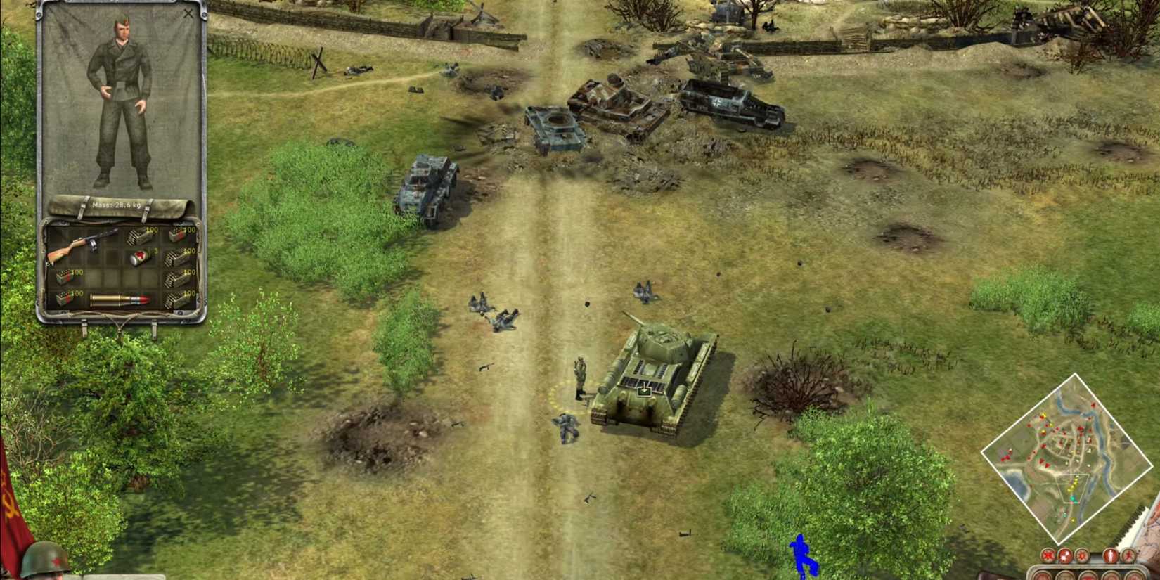 A gameplay screenshot from Soldiers: Heroes of World War 2