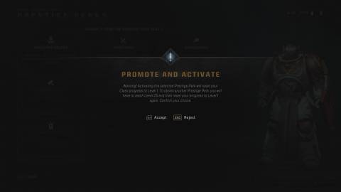 space marine 2 prestige perk warning