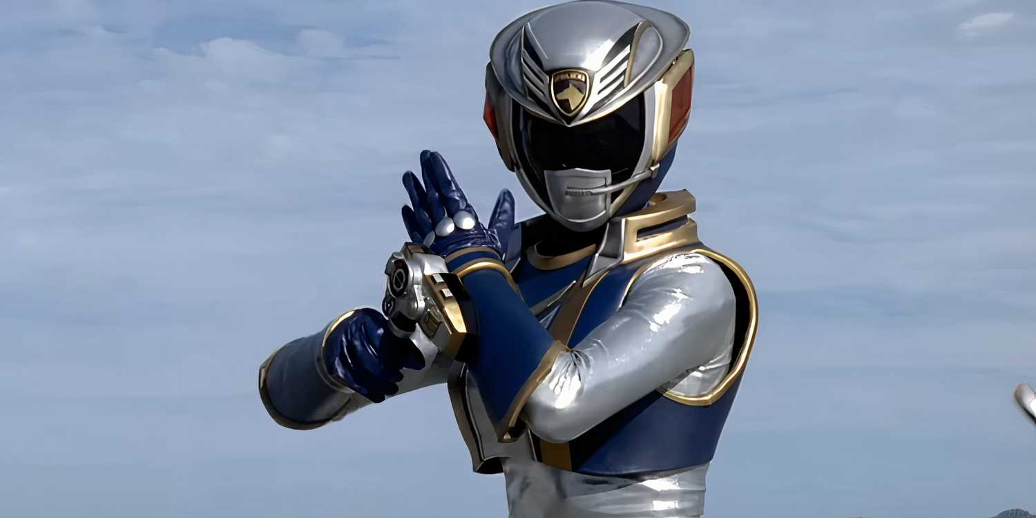 Power Rangers No Espaco Silver Ranger