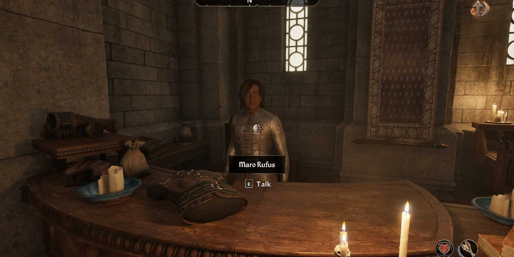 speaking to a merchant