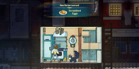 Spiritfarer cooking scrambled eggs