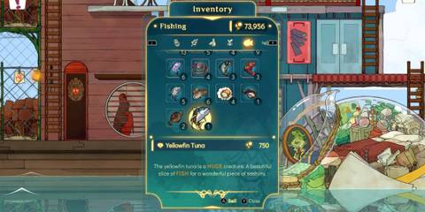 Spiritfarer yellowfin tuna