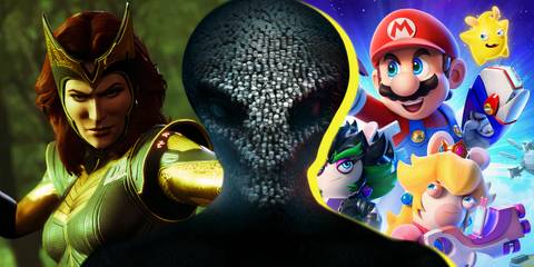 Split image of Marvel's Midnight Suns, XCOM 2, and Mario + Rabbids: Sparks Of Hope