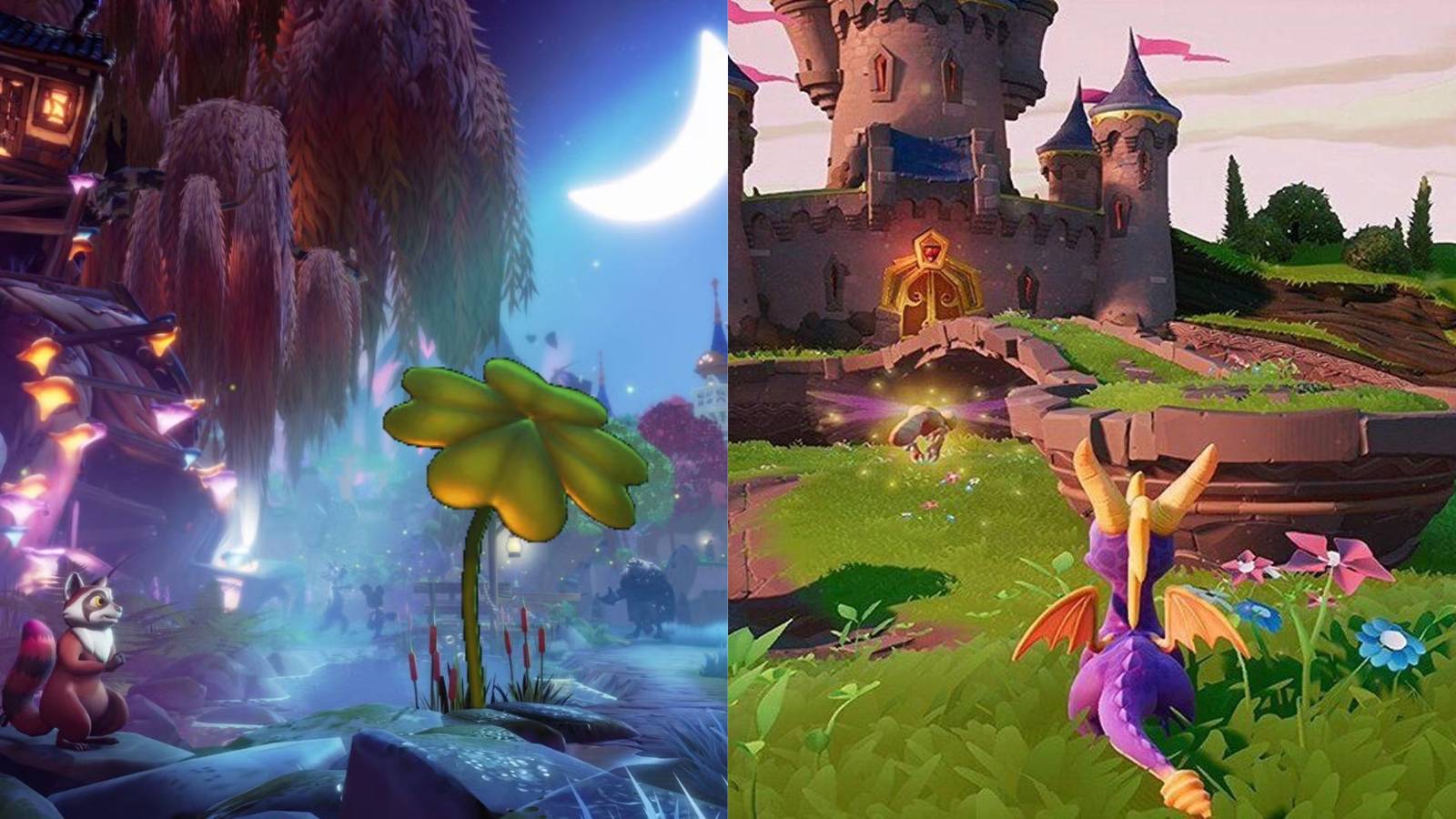 Spyro Reignited Trilogy and Disney Dreamlight Valley