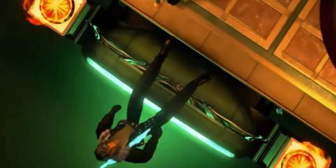 Squall impaled by an icicle in Final Fantasy 8