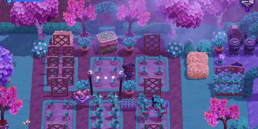 Tampilan gameplay Moonlight Peaks