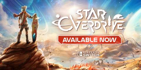 Star Overdrive Available Now on Nintendo Switch banner key art 2x1 crop