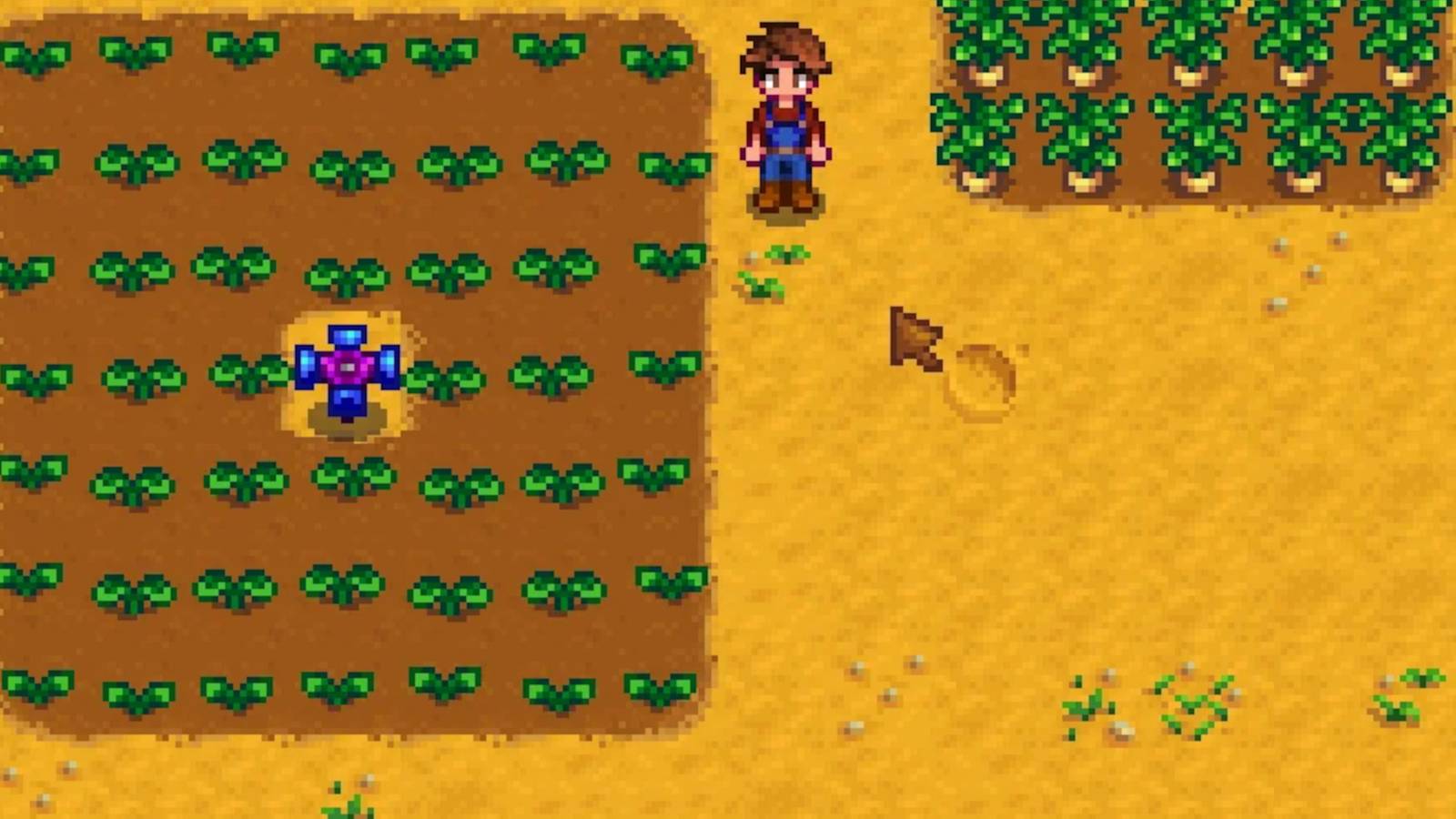 stardew valley craft sprinkler idea