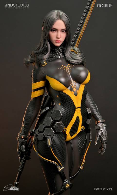 Stellar Blade Tachy statue image 2