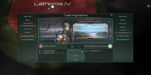 Stellaris Trade Negotiations Interface