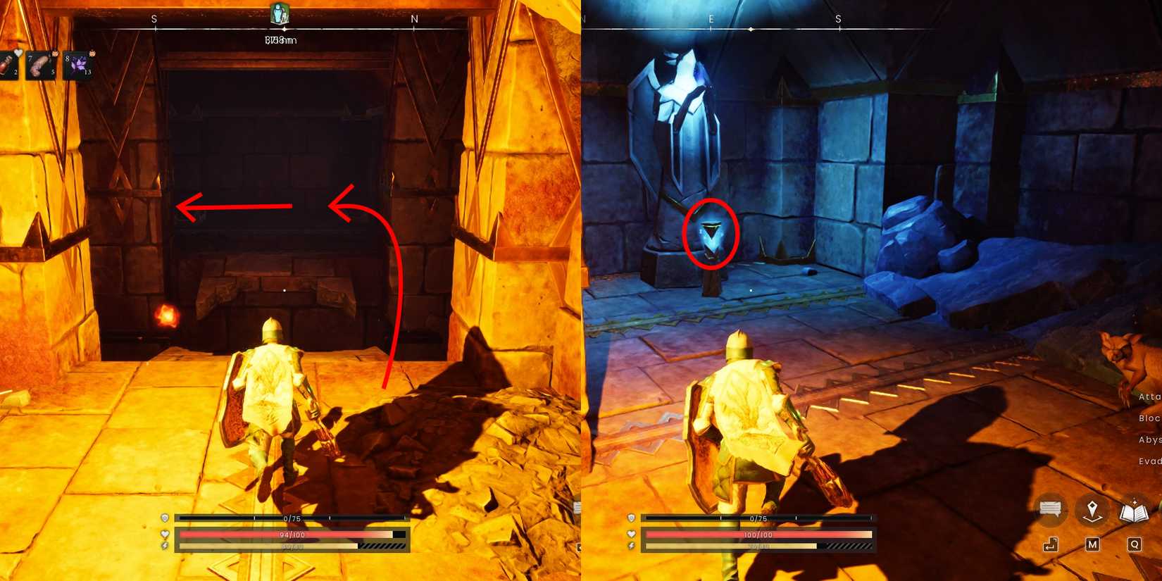 stormtouched highlands vault core location 1 in runescape dragonwilds