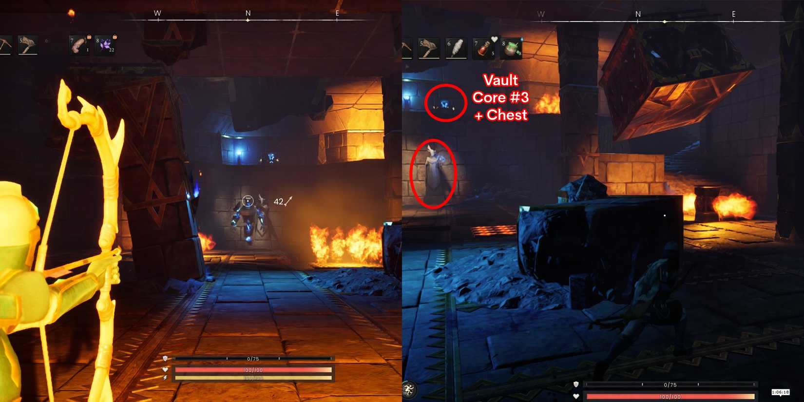 stormtouched highlands vault core location 3 in runescape dragonwilds